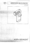 Agfa Agfatronic 352 CS manual. Camera Instructions.